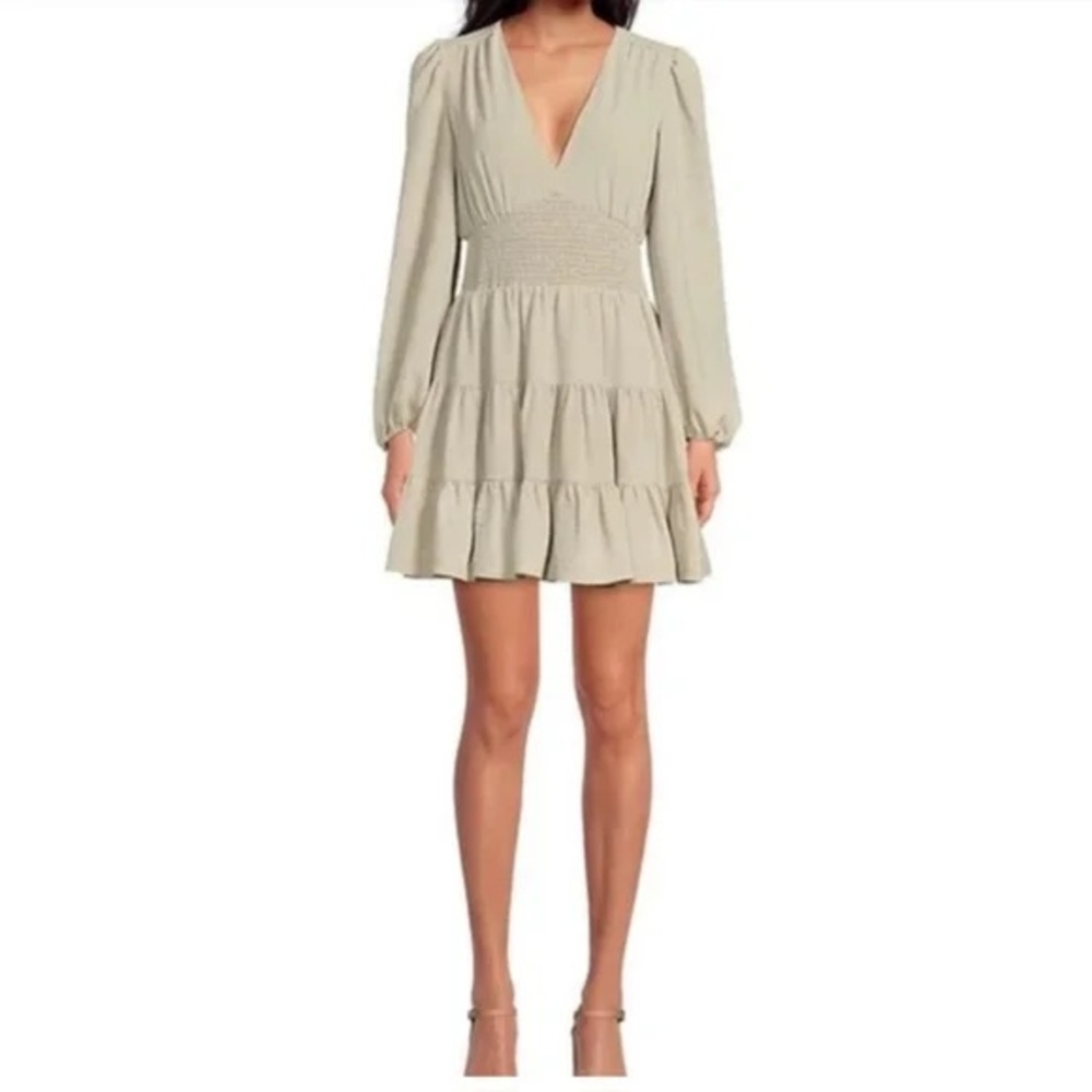 Gianni Bini Gray Mini Dress